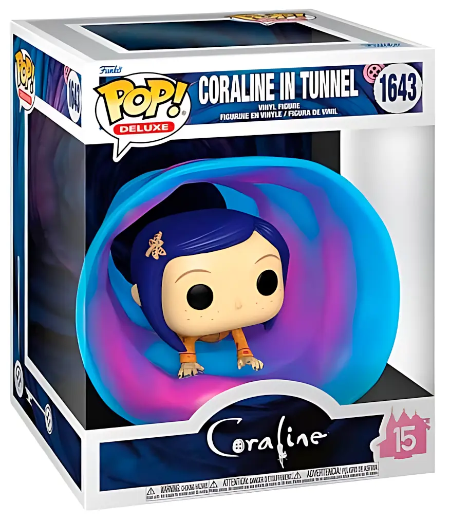 Фігурка Funko Pop Deluxe Фанко Поп Кораліна в Країні Кошмарів Caroline in Tunnel 12 см Cartoon С СT 1643 - фото 3