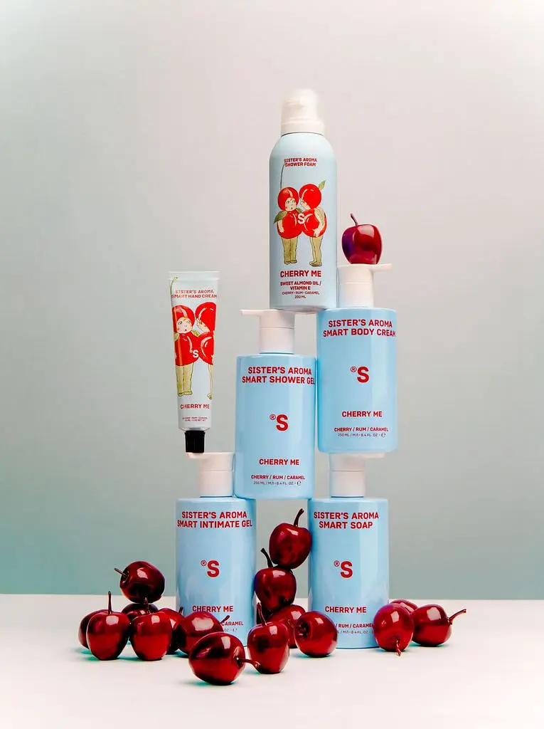 Smart - гель для душу Sister's Aroma Cherry Me 250 мл - фото 3