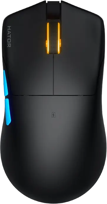 Миша бездротова Hator Pulsar 3 Pro RGB Black (HTM640) - фото 2