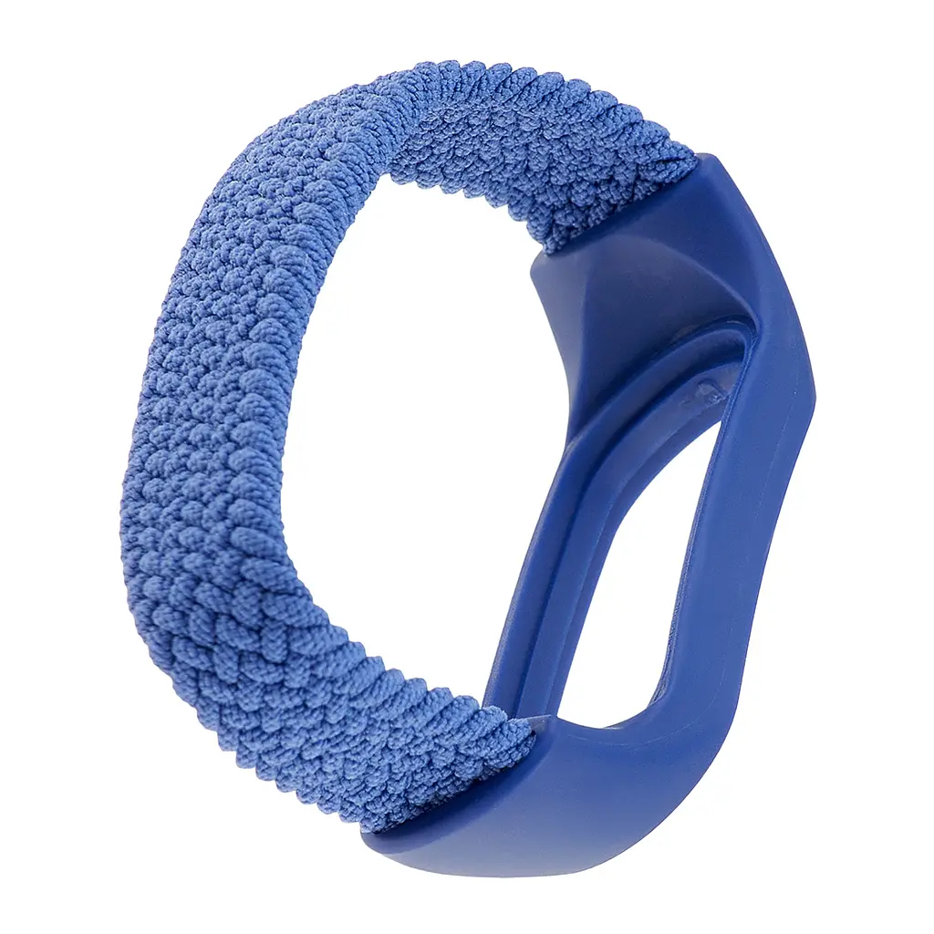 Ремінець Braided Buckle Solo Loop Mi Band 3/4/5/6/7 Navy Blue - фото 2