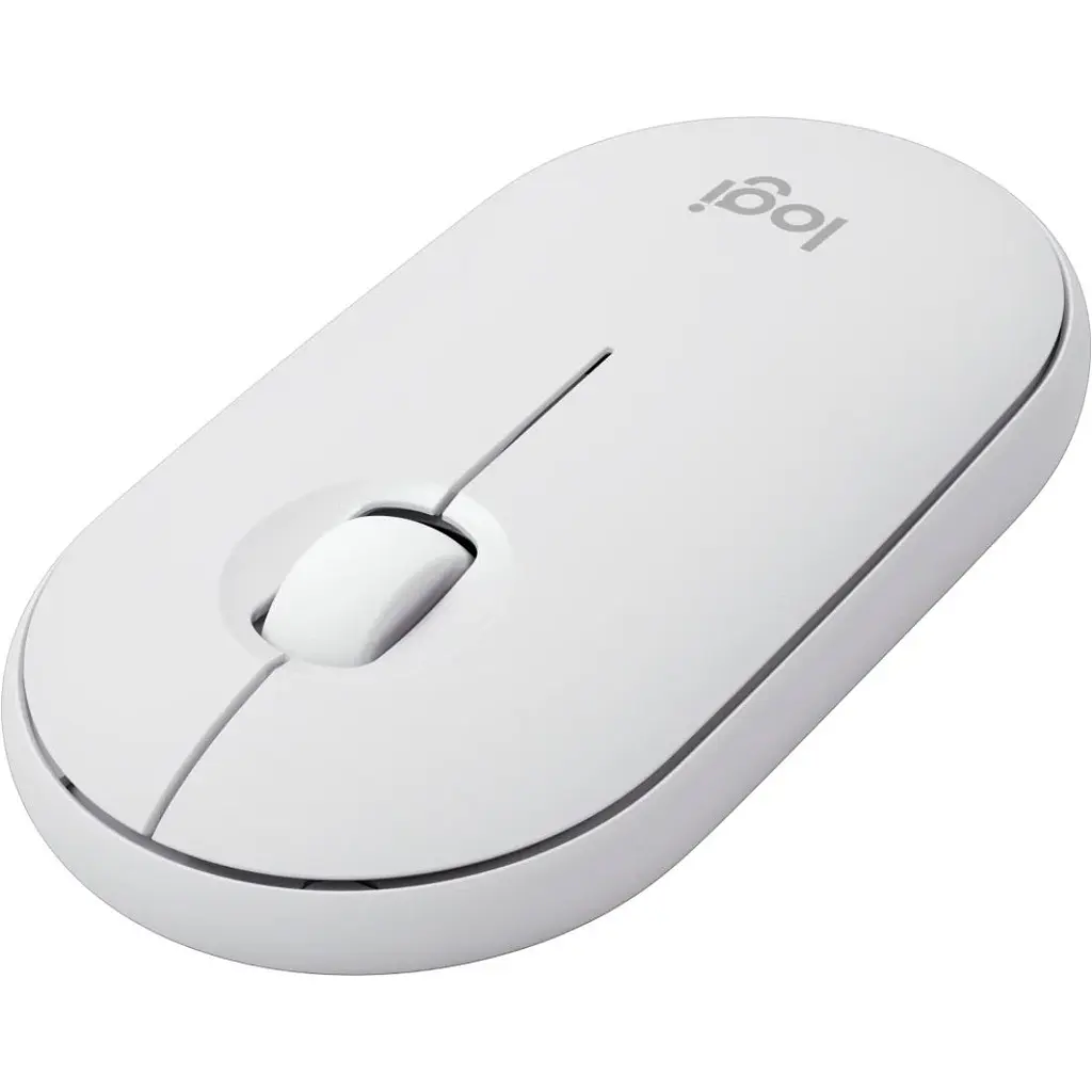Миша Logitech Pebble Mouse 2 M350s Tonal White (910-007013) [103938] - фото 2