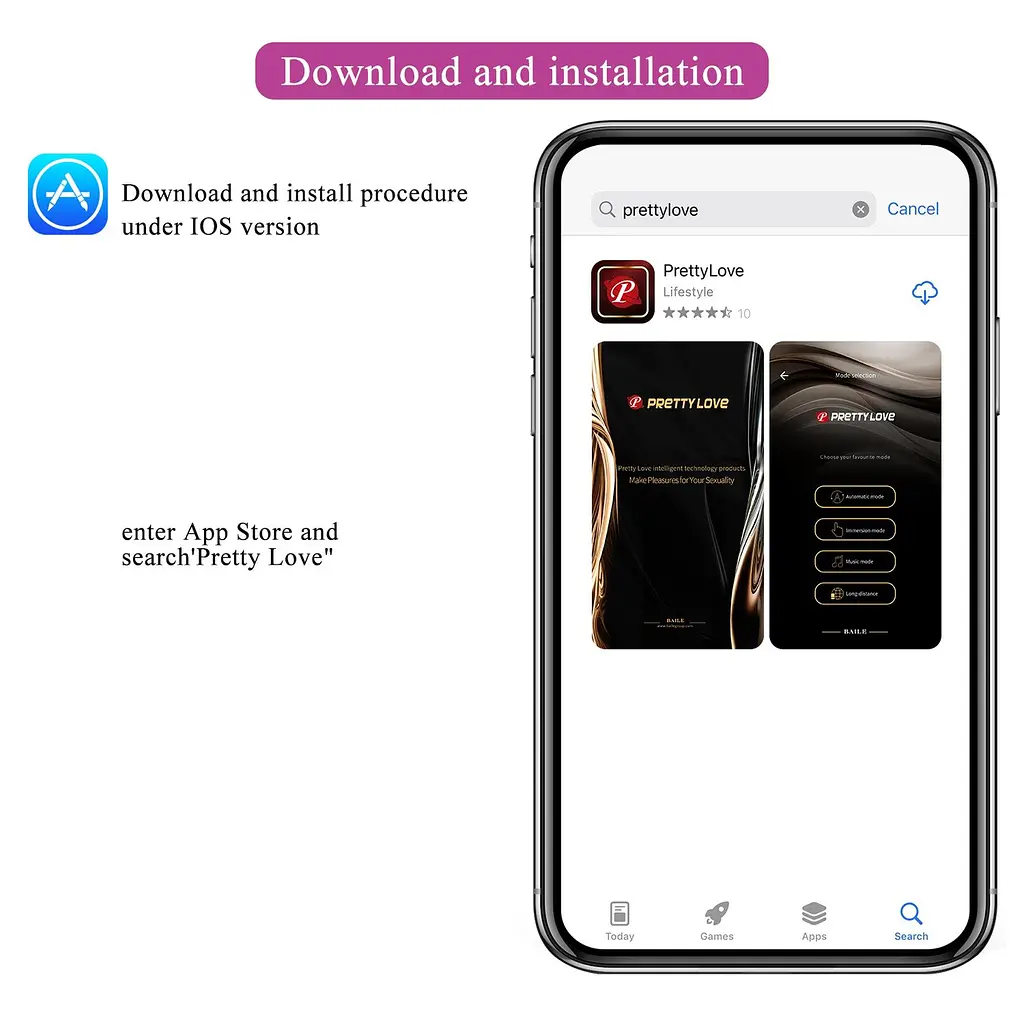 Вибратор Pretty Love Hector Smart 19.5 см сиреневый - фото 7