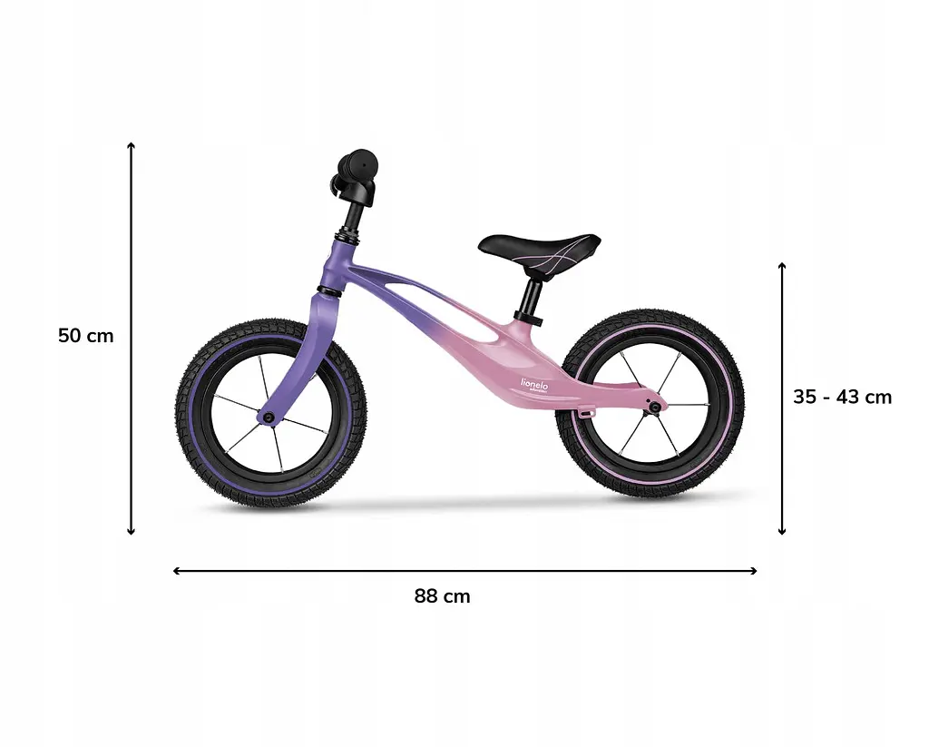 Біговел Lionelo Bart Air Pink Violet - фото 2