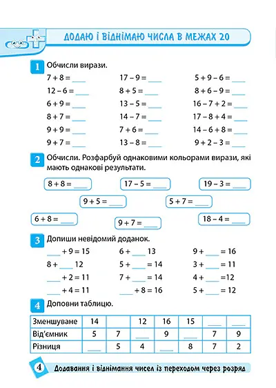 Тематичний тренажер. Математика. 2 клас - Оксана Алліна - фото 2