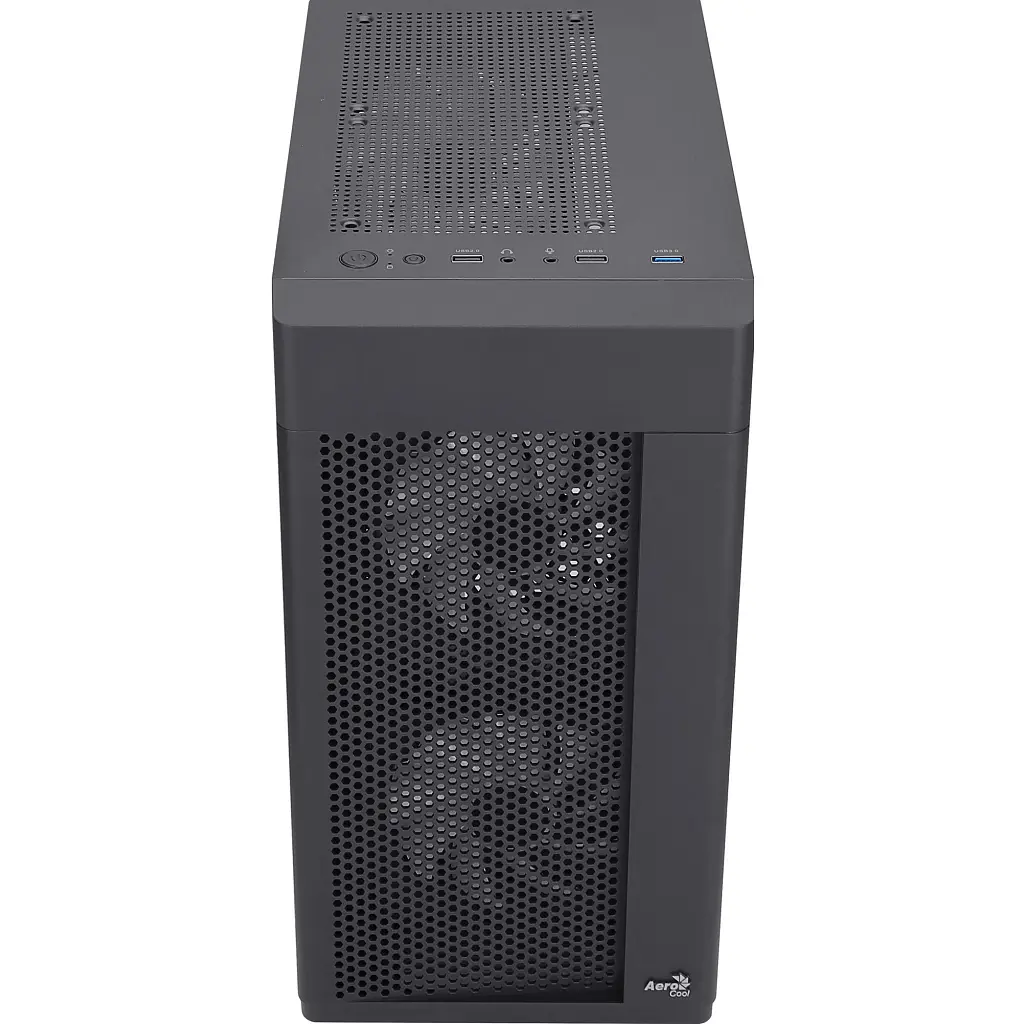 Корпус для ПК AeroCool Hexform-G-BK-v2 Black 600W (ACCX-PV38004.11) - фото 6