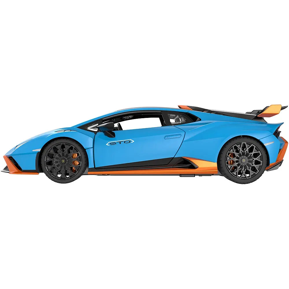 Машинка Rastar Lamborghini Huracan STO 1:14. Голубой - фото 3