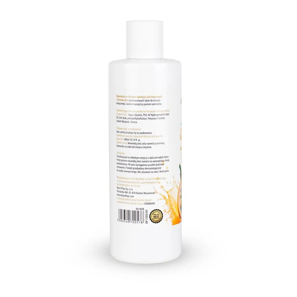 Лубрикант MyLove Aroma Series IntimMassage 2in1 Passion Fruit, 300 мл - фото 6