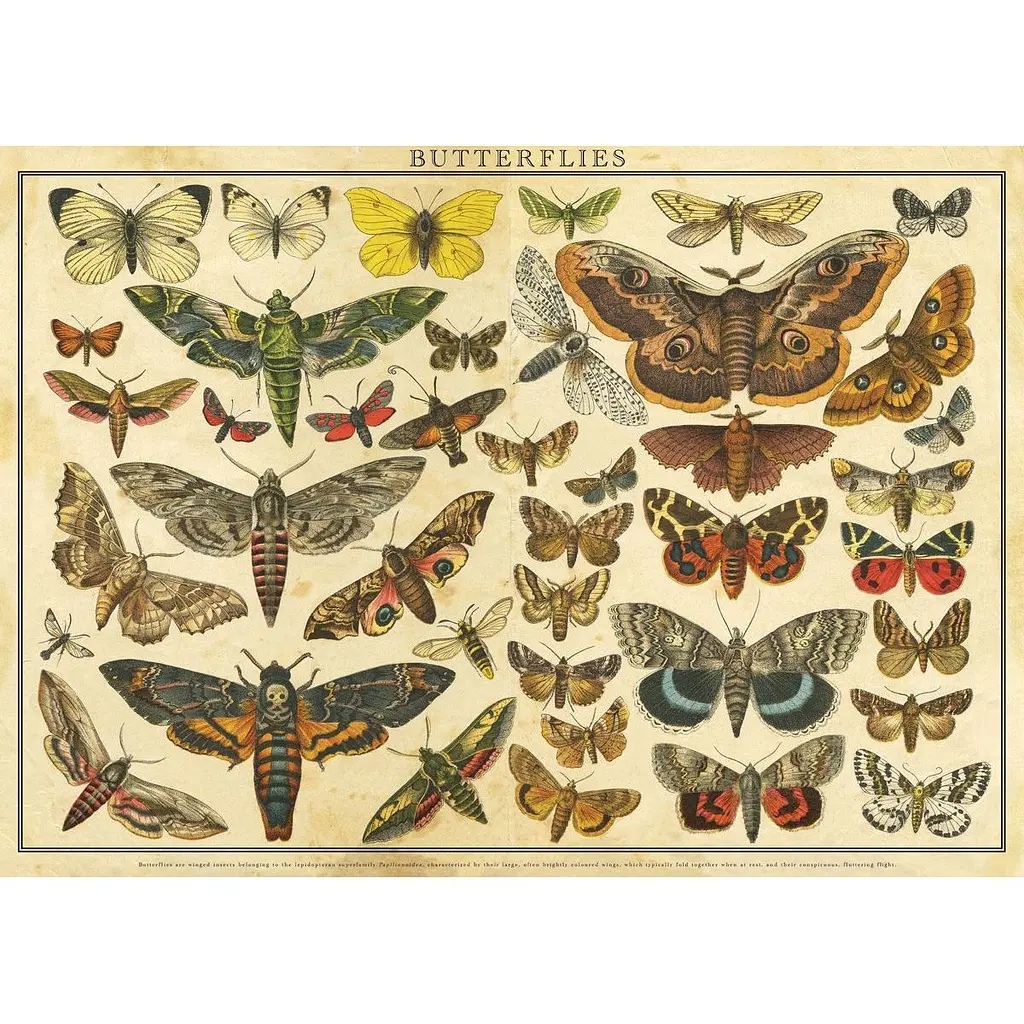 Пазли тришарові Interdruk Vintage Nature 1, 2000 шт. (385031) - фото 3