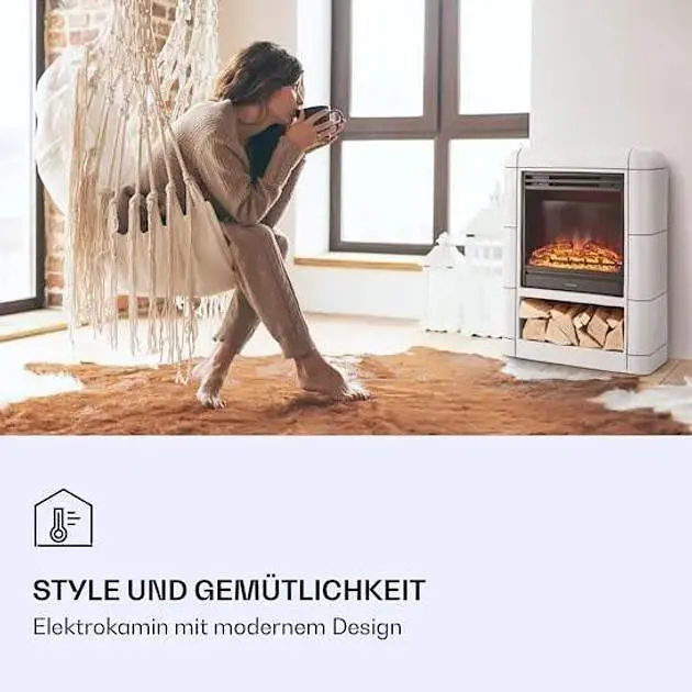 Камін електричний Klarstein Dukono (10039851) - фото 7