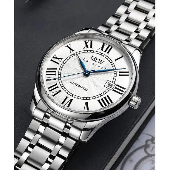 Годинник чоловічий наручний Carnival Vintage New (Сріблясті) - фото 3