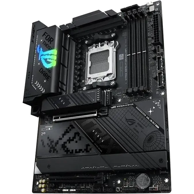 Материнська плата Asus Rog Strix X870-F Gaming WIFI sAM5 X870 4xDDR5 M.2 HDMI DP WiFi BT ATX - фото 10