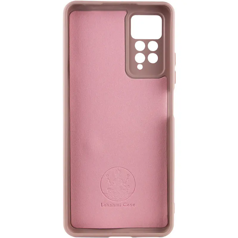 Чехол Silicone Cover Lakshmi Full Camera (AAA) для Xiaomi Redmi Note 11 Pro 4G/5G / 12 Pro 4G Розовый / Pink Sand - фото 2