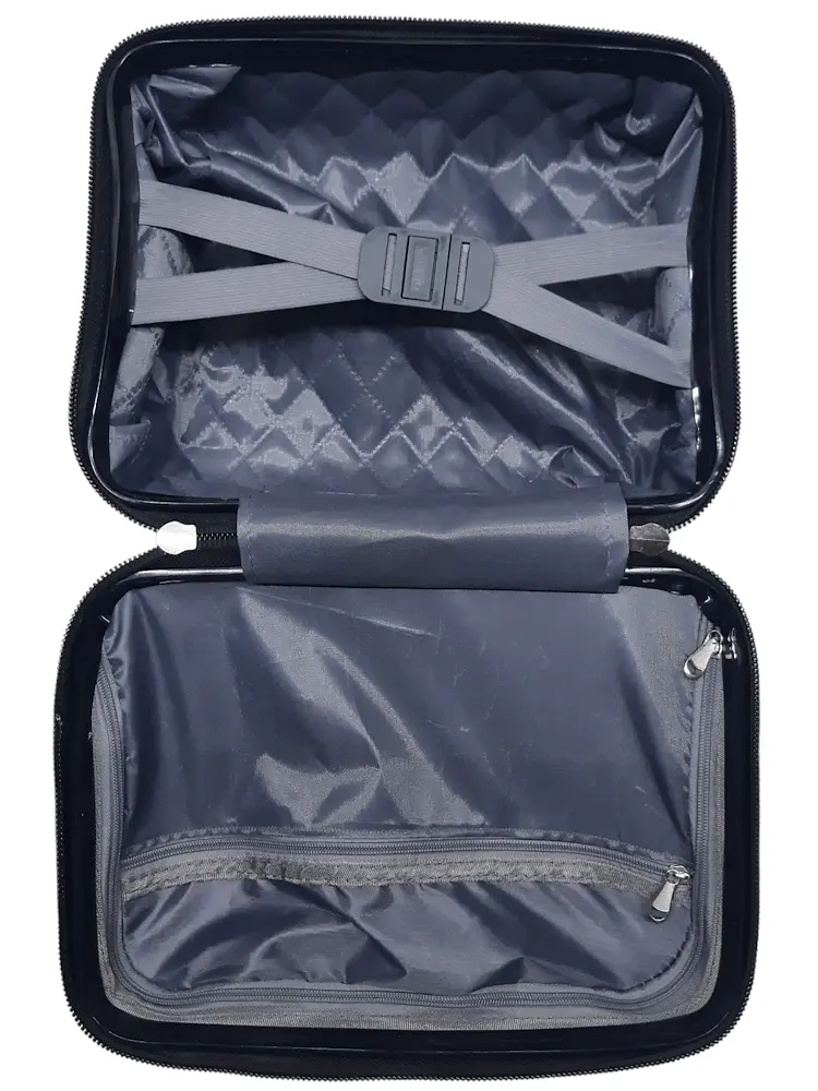 Бьюті-кейс Milano bag 0306/14 Великий L Чорний - фото 6