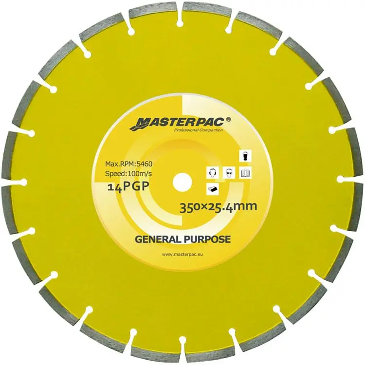 Алмазний диск відрізний - 500MM 20"20PGP Masterpac