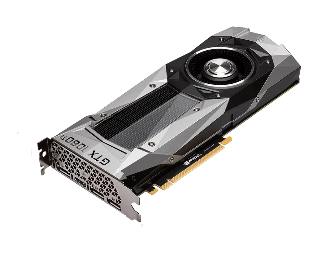 Видеокарта GeForce GTX 1080 Ti 11GB Nvidia Founders Edition (900-1G611-0050-000 G) Б/У - фото 2
