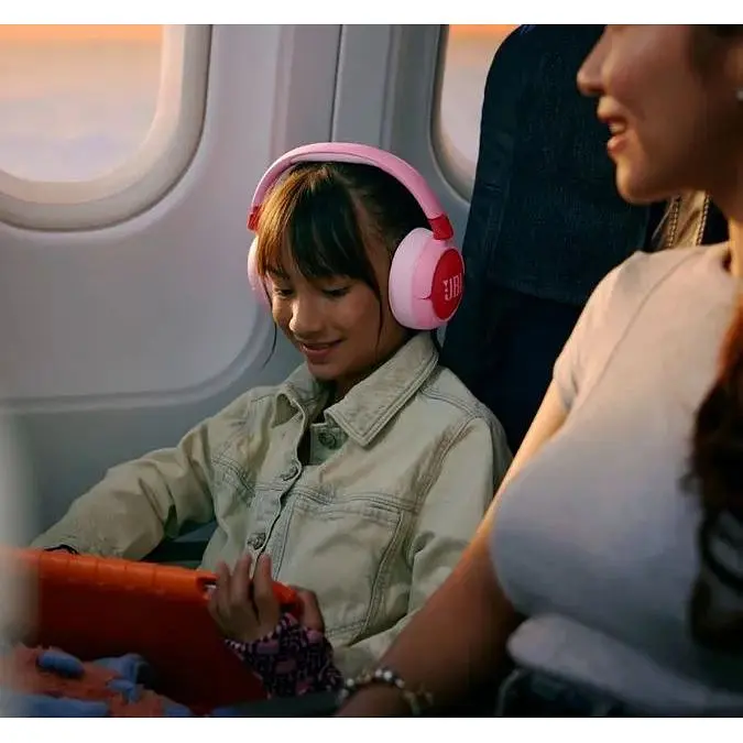 Беспроводные наушники детские JBL Junior 470NC (JBLJR470NCPIK) Pink (розовые) - фото 9