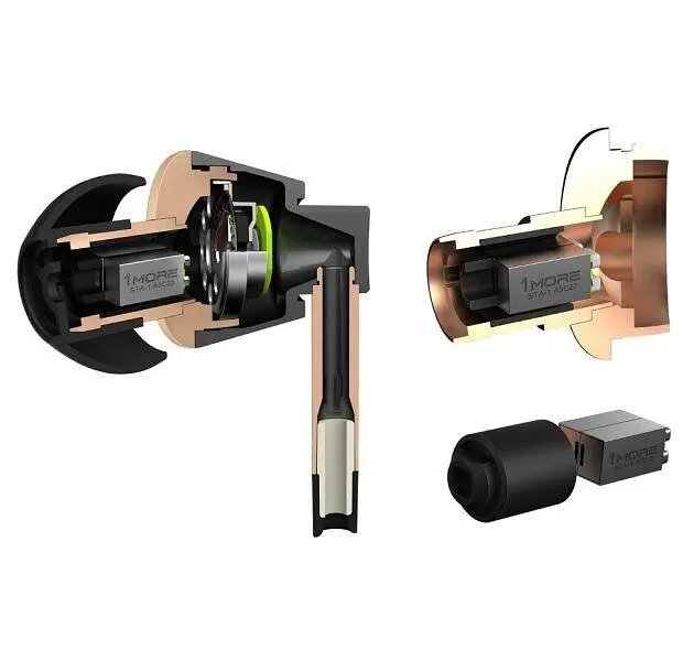 Наушники 1MORE Triple Driver In-Ear Headphones (Р26867) черные - фото 5