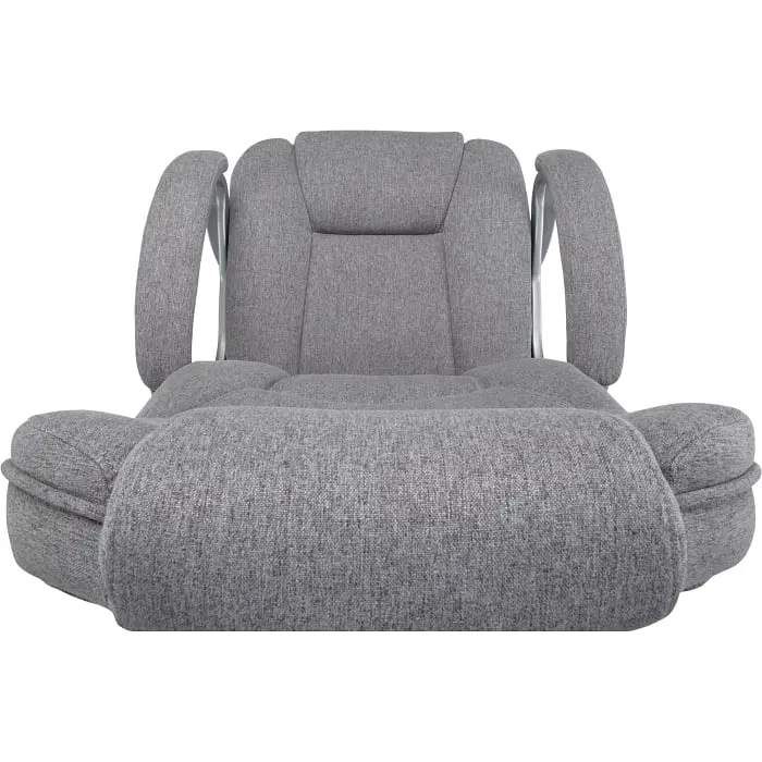 Офісне крісло GT Racer X-2852 Classic Fabric, сіре (X-2852 Classic Fabric Gray) - фото 4