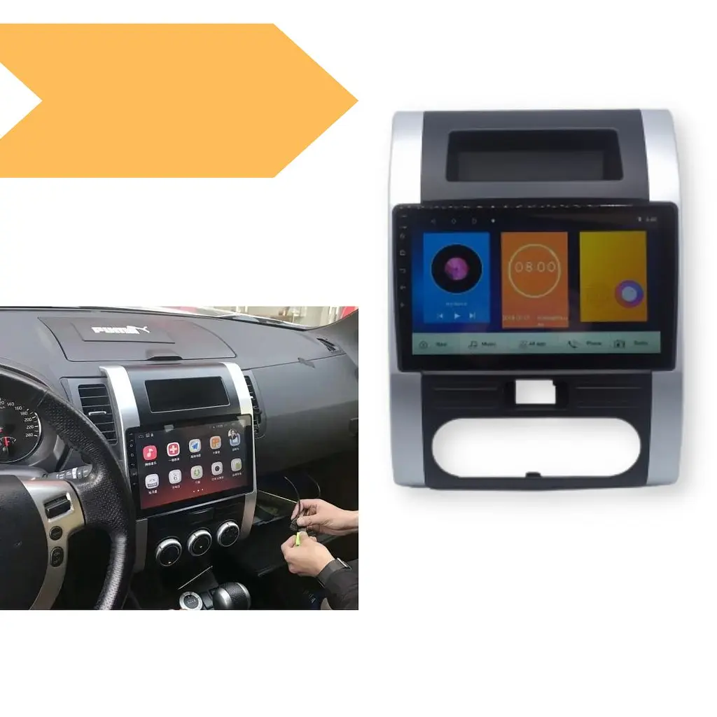 Автомагнитола 10 Android 10.1 XPRO для Nissan X-Trail 2007-2013 (MER-14122_6237) - фото 3