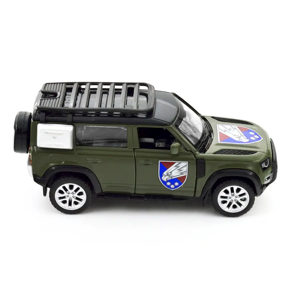 Автомодель TechnoDrive Шеврони Героїв Land Rover Defender 110 25 ОПДБр (250289M) - фото 10
