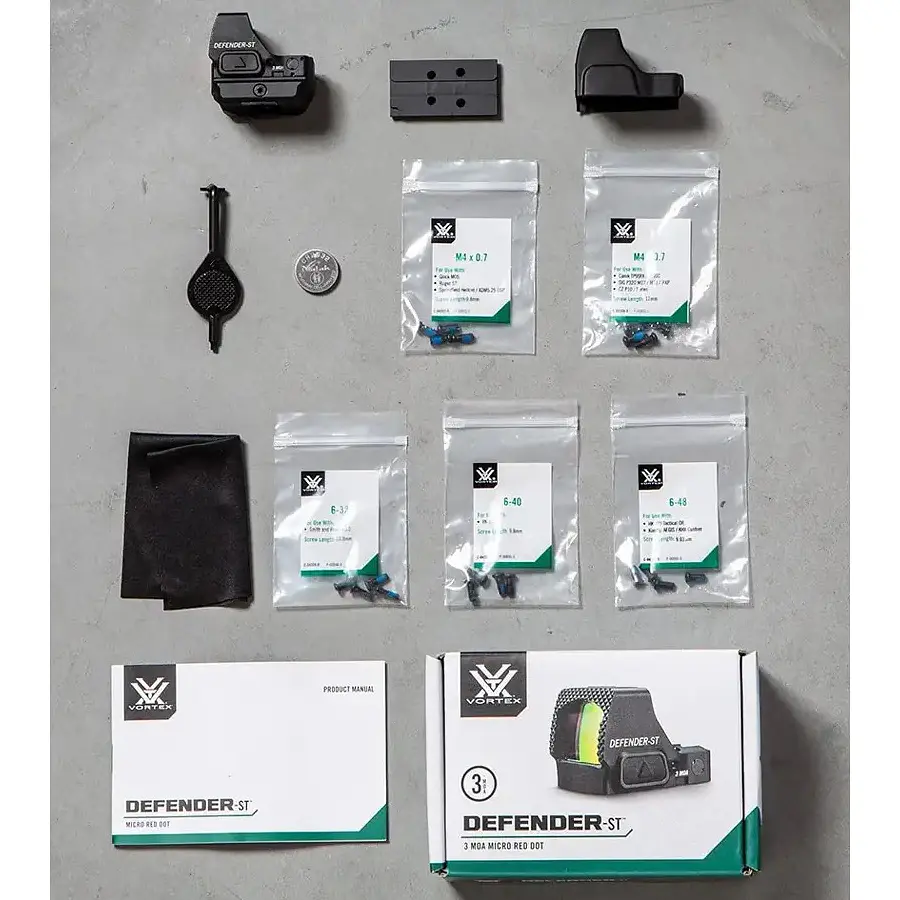 Приціл коліматорний Vortex Defender-ST Micro 3 MOA Picatinny/DeltaPoint® Pro - фото 5