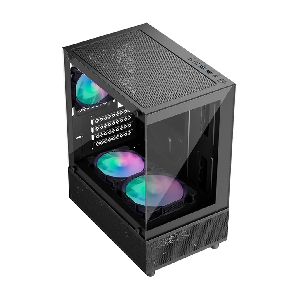 Корпус для ПК 1stPlayer Mi2-A-BK-2F7R-1F7 - фото 2