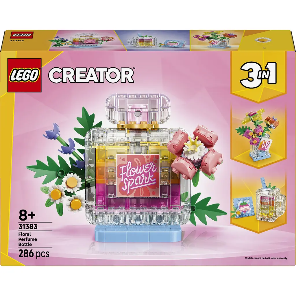 Конструктор LEGO Creator Флакон для парфумів із квітковим декором (31383) - фото 2