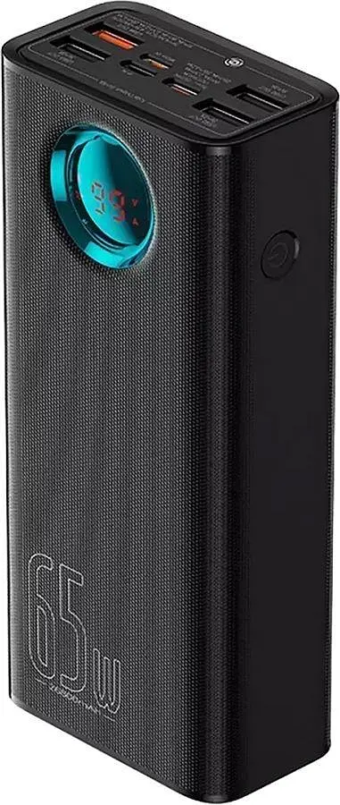 Внешний аккумулятор (павербанк) Baseus Amblight Digital Display 26800mAh 65w Black (P10022402113-00) - фото 2