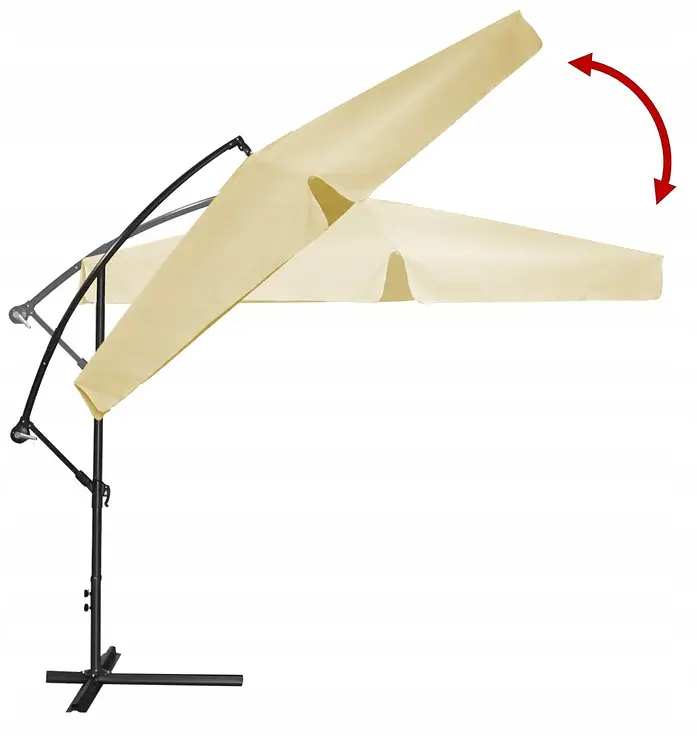 Садова парасоля GardenLine Beige 3,5 м - фото 7