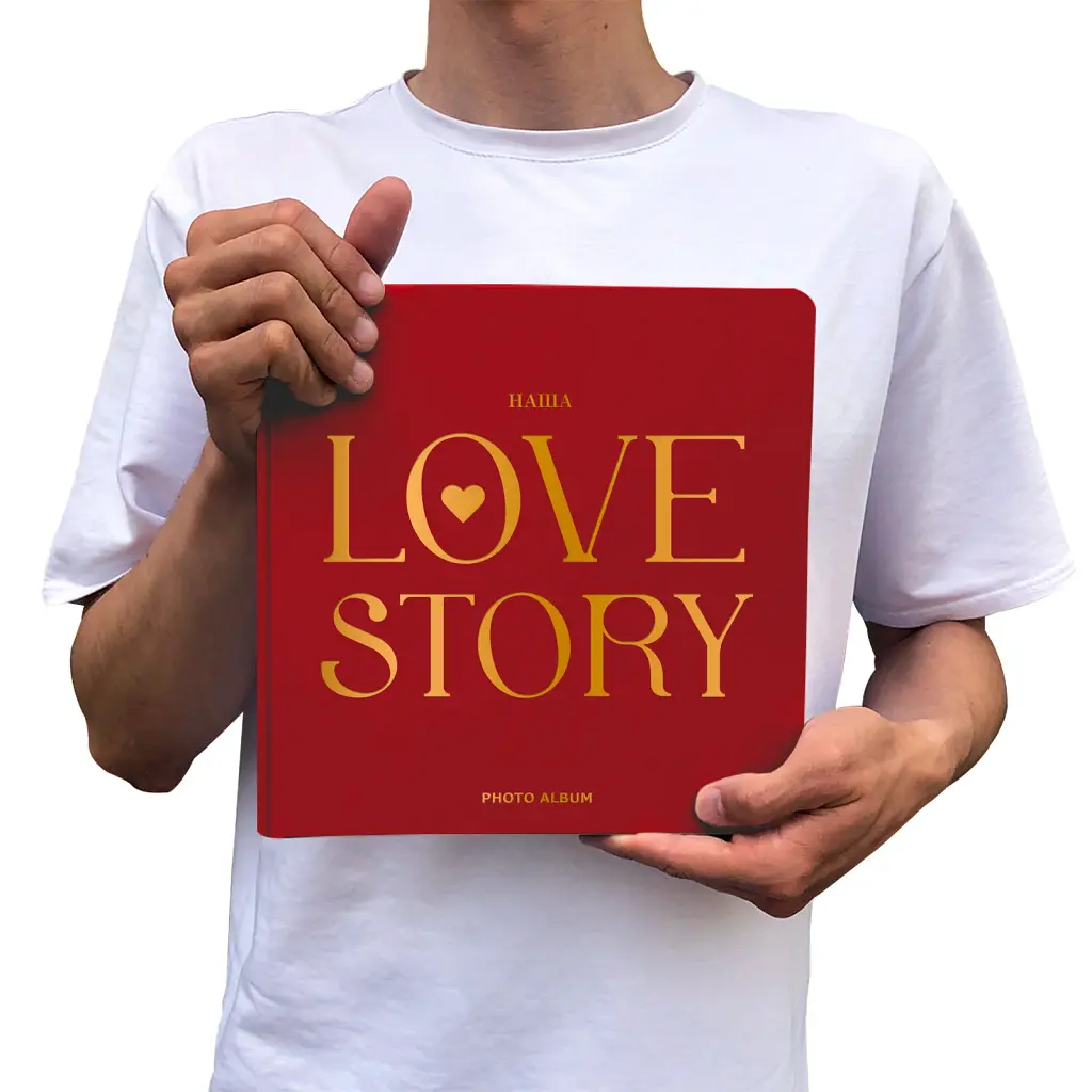 Фотоальбом «Love story» червоний - фото 6