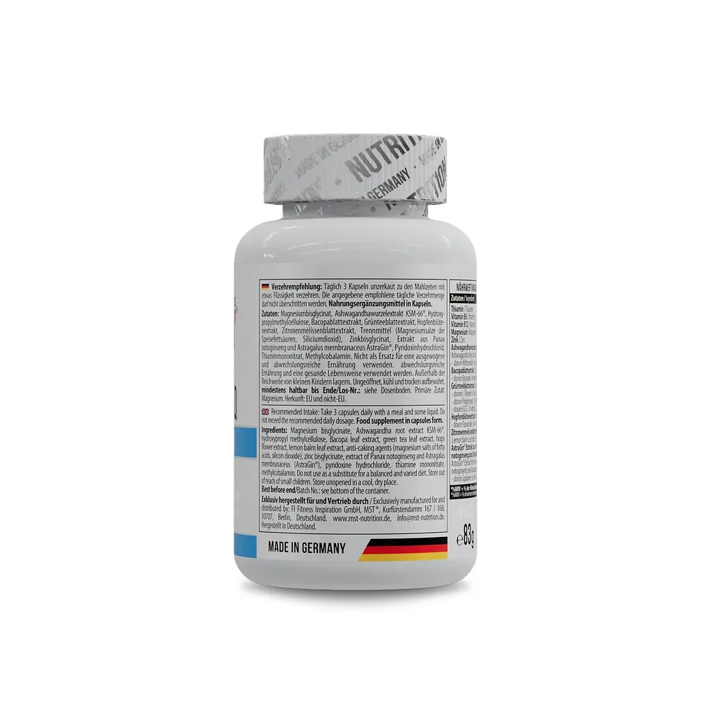 Натуральный комплекс MST Nutrition Relax IQ No Stress, 90 капсул для снижения уровня стресса - фото 3
