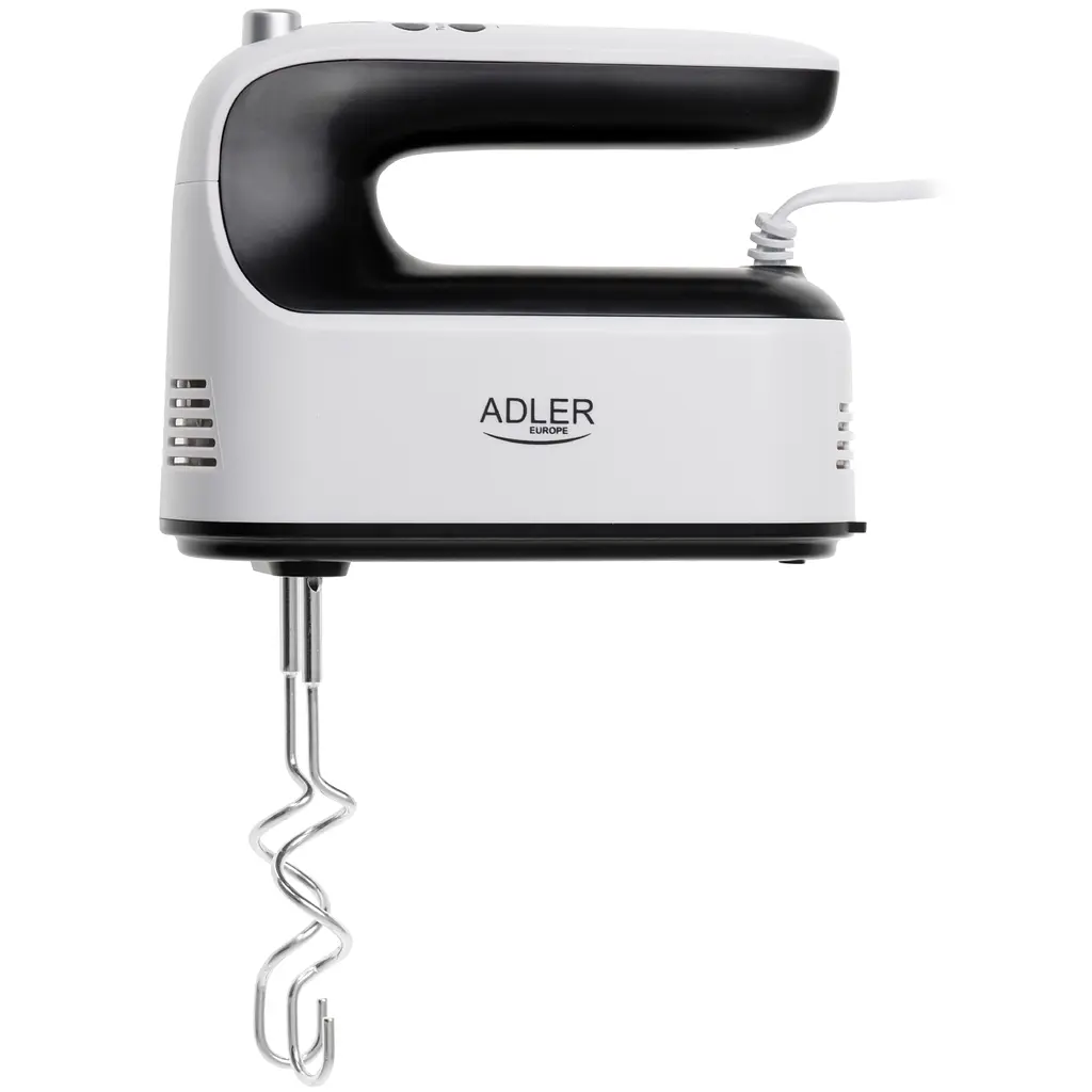 Міксер Adler AD 4229 ручний/ 600Вт/ 9 швидкостей/ Turbo/ контейнер для аксесуарів/ білий - фото 2