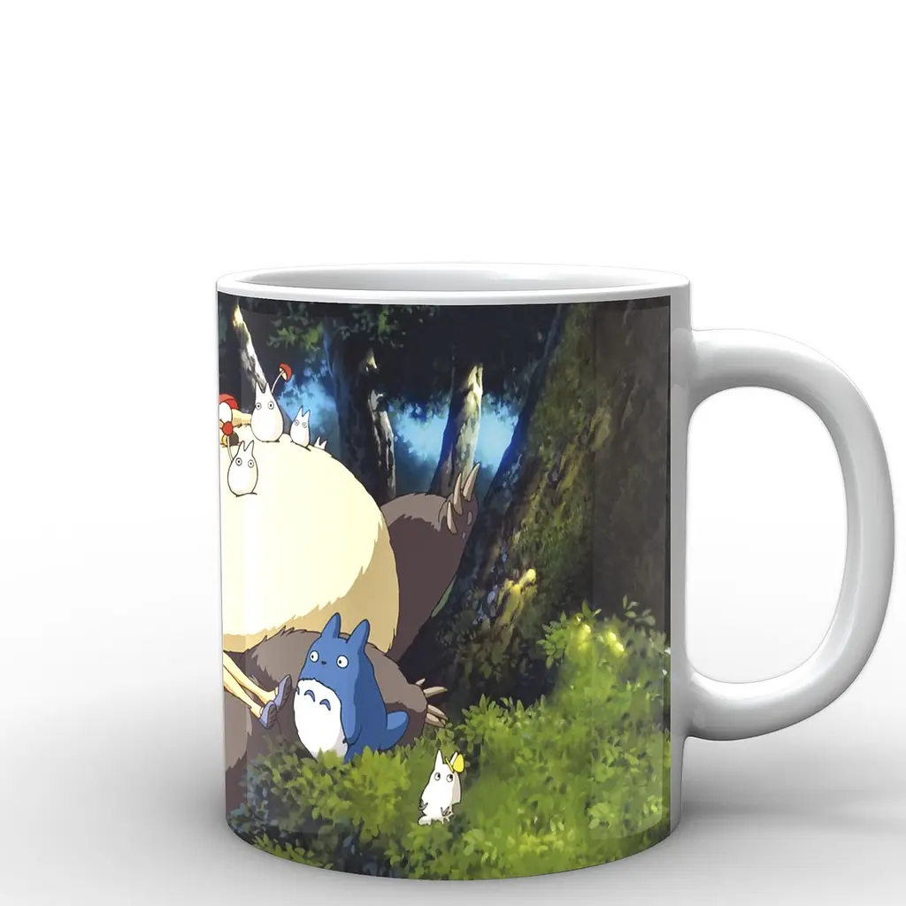 Кружка GeekLand Мой сосед Тоторо My Neighbor Totoro Art NT.02.007 330 мл белая - фото 2