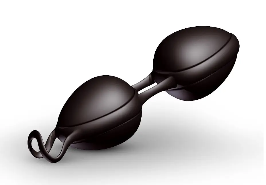 Вагінальні кульки Joyballs secret, black / black Joydivision 48-15001 23746 - фото 7
