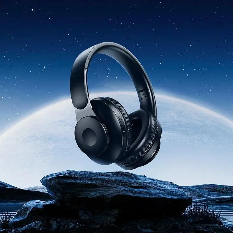 Наушники полноразмерные беспроводные Hoco W45 Enjoy BT headset черные до 46 часов - фото 5