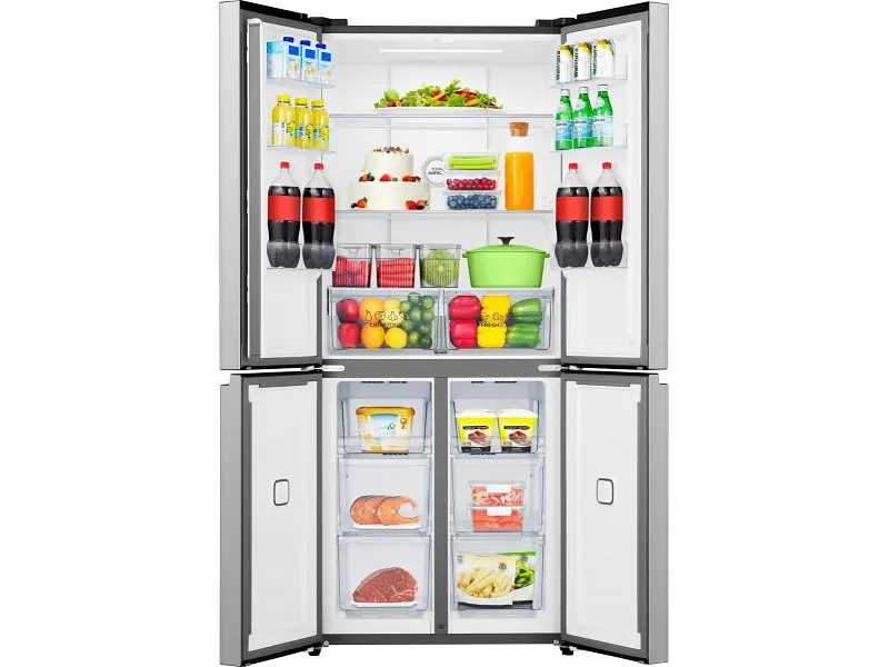 Холодильник з морозильною камерою Gorenje NRM819E61X - фото 6