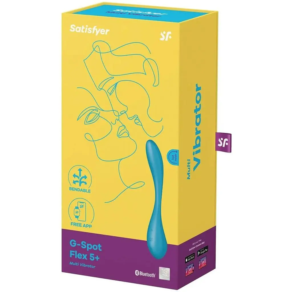 Универсальный вибратор Satisfyer G-Spot Flex 5+ Petrol - фото 7
