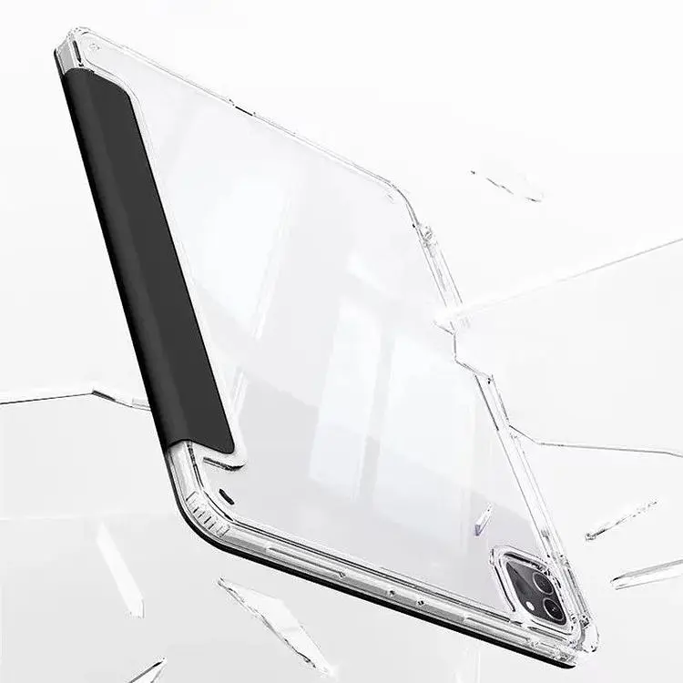 Обложка BeCover Ultra Slim Origami Transparent с креплением Apple iPad Pro 11" M4 2024 Black (711689) - фото 5