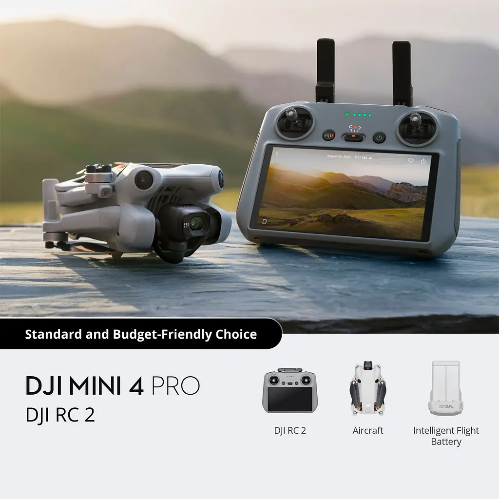 Квадрокоптер DJI Mini 4 Pro with RC-2 Remote Controller (CP.MA.00000732.01) [96625] - фото 12