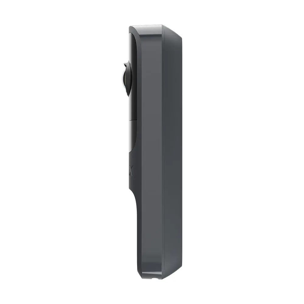 Відеодзвінок з WiFi 4Mp Ajax DoorBell Graphite із вбудованим штучним інтелектом та ІЧ датчиком руху (26-00559) - фото 3