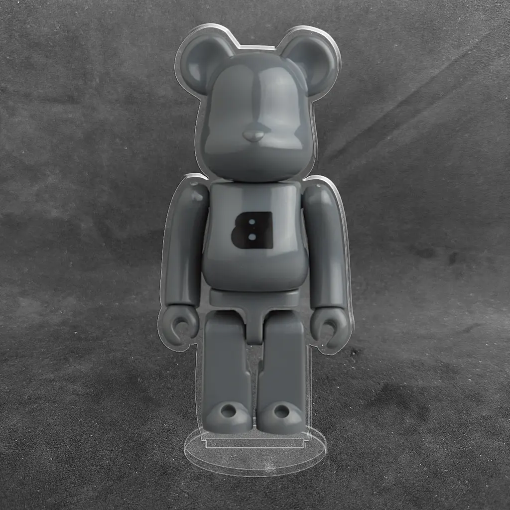 Акрилова колекційна фігурка Bearbrick Basic Letter - фото 2