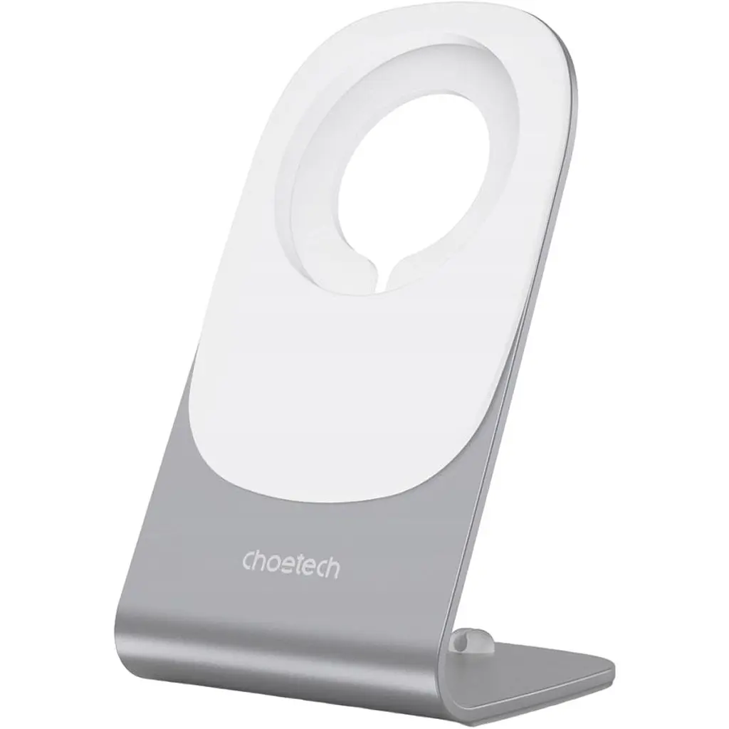 Бездротовий зарядний пристрій Choetech T517-F+H047 Magnetic Wireless Charger + Holder [101510] - фото 5
