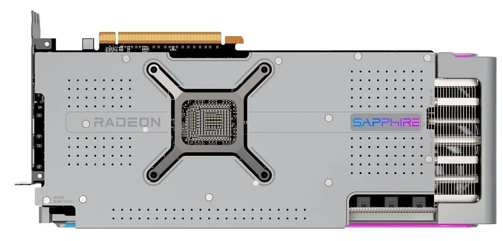Відеокарта Sapphire AMD Radeon RX 7900 XTX 24Gb Nitro+ GAMING OC VAPOR-X (11322-01-40G) (11322-99-90G) (GDDR6, 384 bit, PCI-E v4.0 x16) FR - фото 5