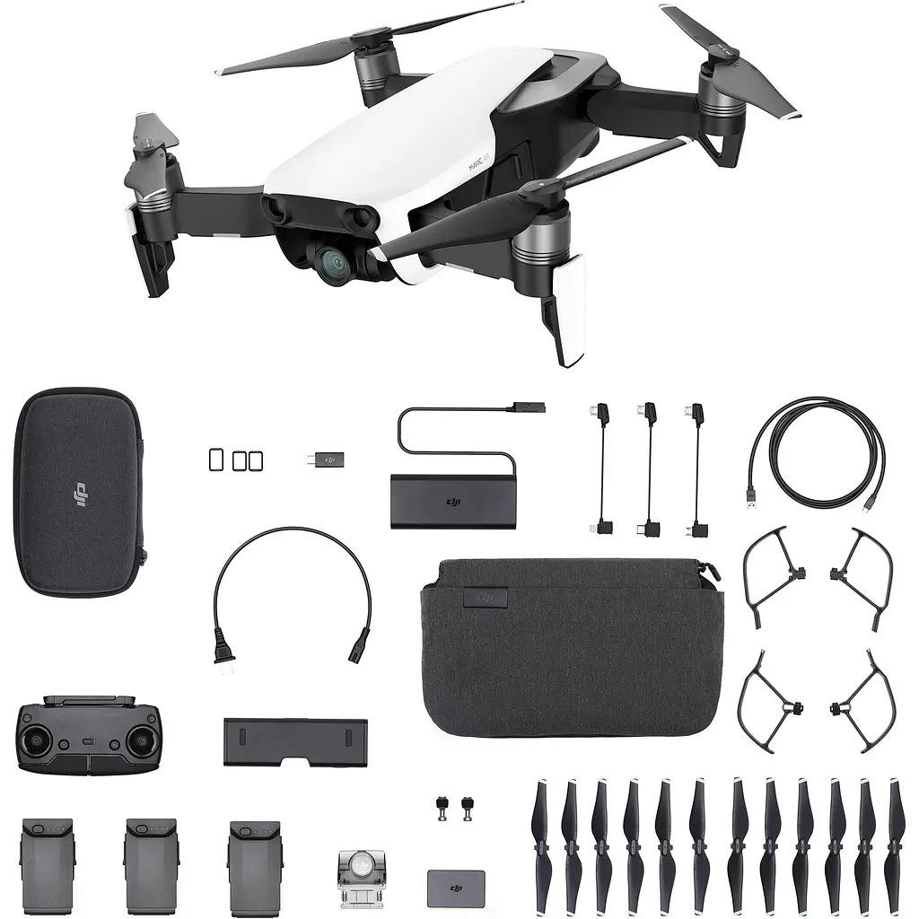 Квадрокоптер DJI Mavic Air More Combo Arctic White [CP.PT.00000168.01] [122371] - фото 8