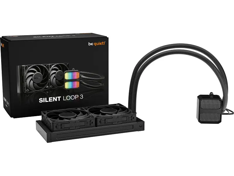 Водяне охолодження Be quiet! SILENT LOOP 3 240mm Black (BW024) - фото 3