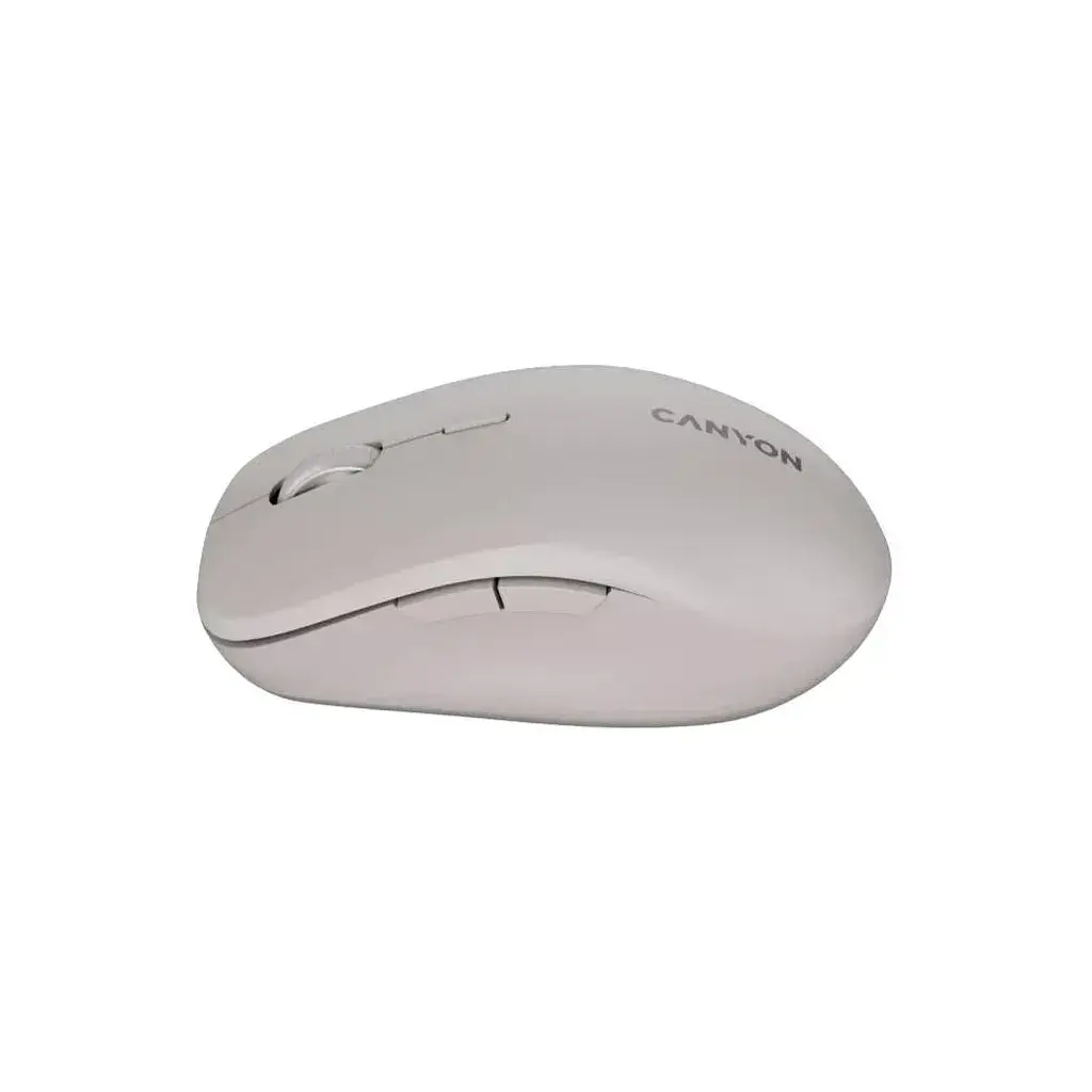 Мишка Canyon MW-12 Wireless/Bluetooth Beige (CNS-CMSW12BG) - фото 3