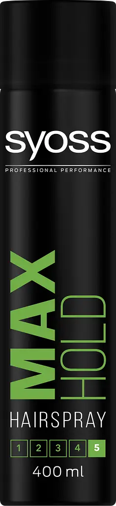 Лак для волосся Syoss Max Hold Фіксація 5, 400 мл - фото 3