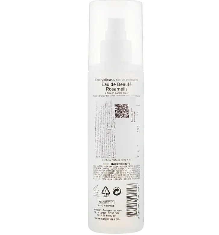 Квітковий тонік-спрей Embryolisse Laboratories Eau de Beaute Rosamelis 200 мл - фото 2