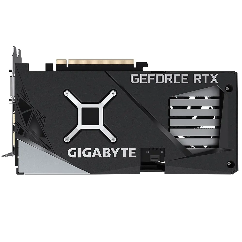 Відеокарта GF RTX 3050 8GB GDDR6 WindForce OC V2 Gigabyte (GV-N3050WF2OCV2-8GD) - фото 6