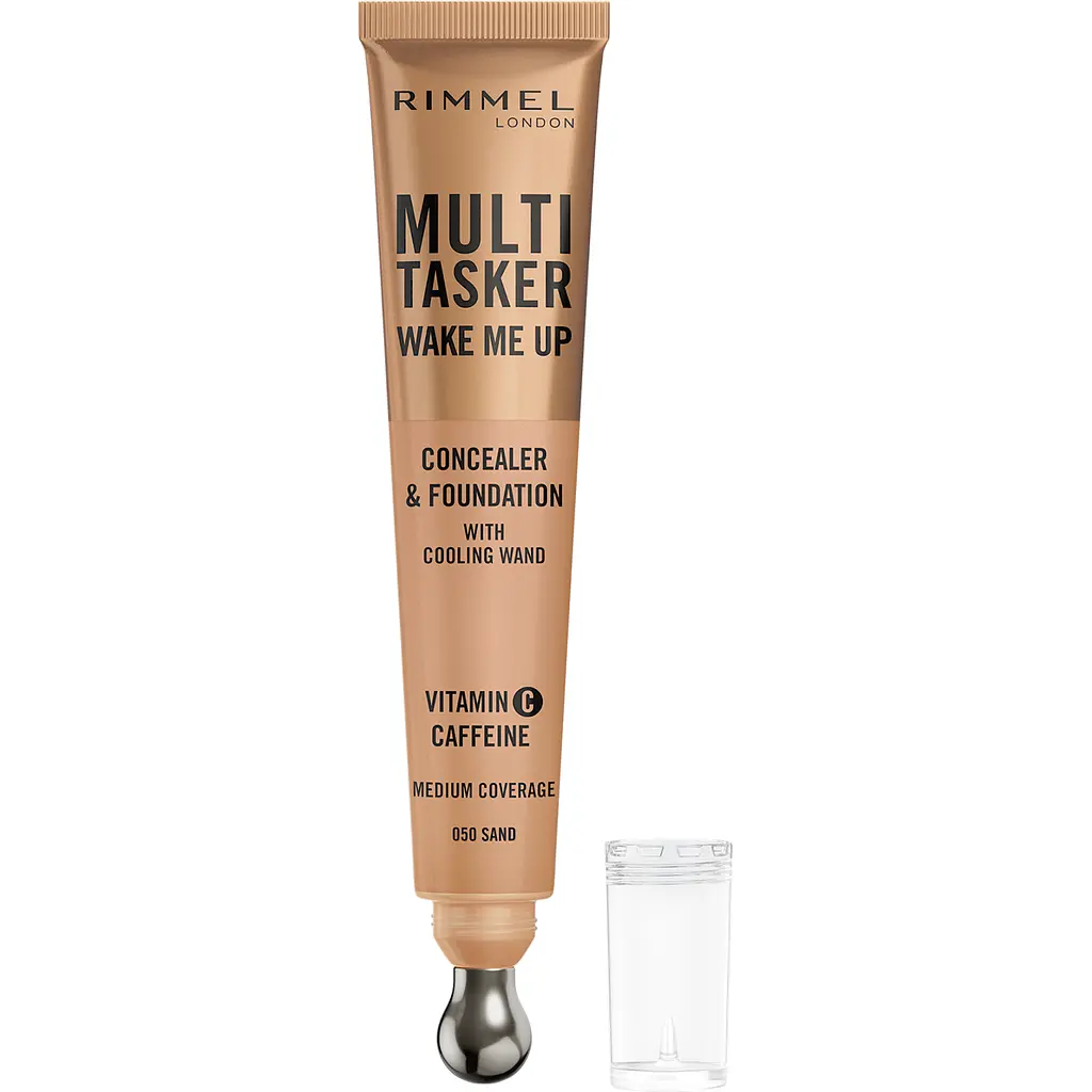 Тональная основа + консиллер Rimmel Multi Tasker 2 в 1 тон 050 (Sand) 20 мл - фото 2